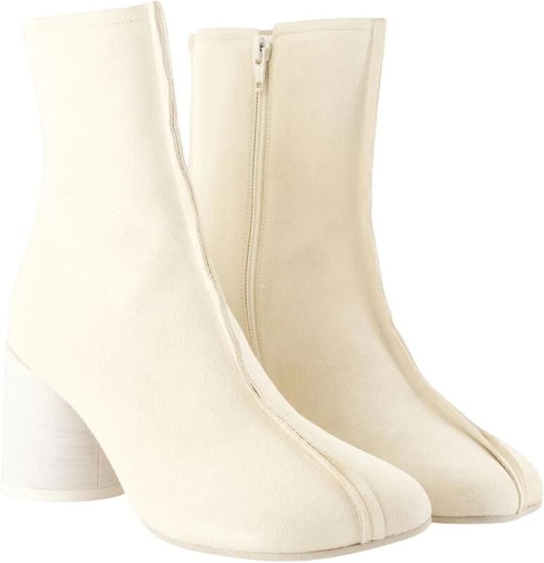 MM6 Maison Margiela Anatomic Stitch-Toe Enkellaarzen - Foto 2