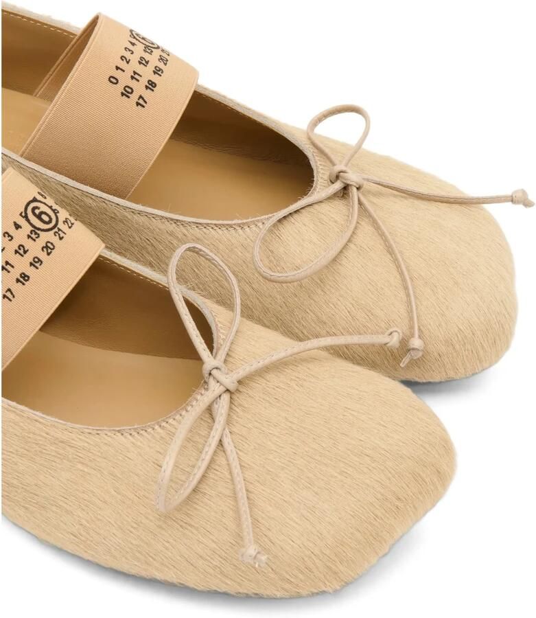 MM6 Maison Margiela Anatomische Ballerina's met Ronde Neus - Foto 2