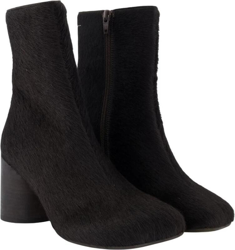 MM6 Maison Margiela Enkellaarsjes met blokhak - Foto 6
