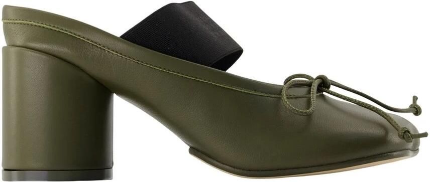 MM6 Maison Margiela Anatomische Numeralsandalen