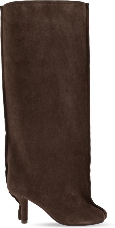 MM6 Maison Margiela Anatomische Suède Laarzen - Foto 4