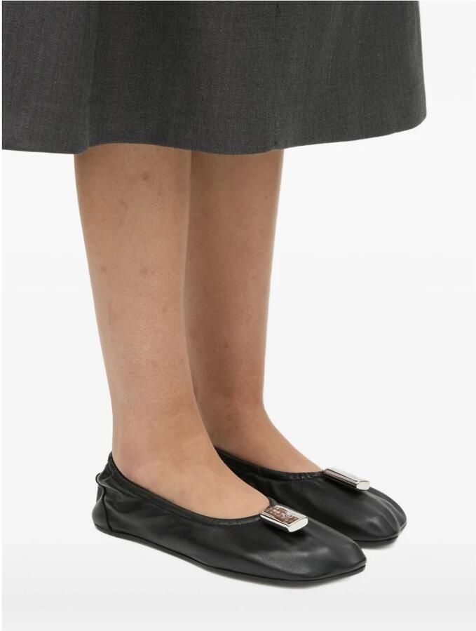 MM6 Maison Margiela Leren Ballerina's met Hanger - Foto 3