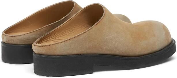 MM6 Maison Margiela Biker Washed Suede Mules - Foto 6