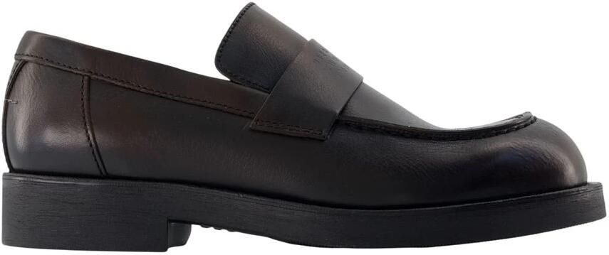 MM6 Maison Margiela Loafers met logo-reliëf