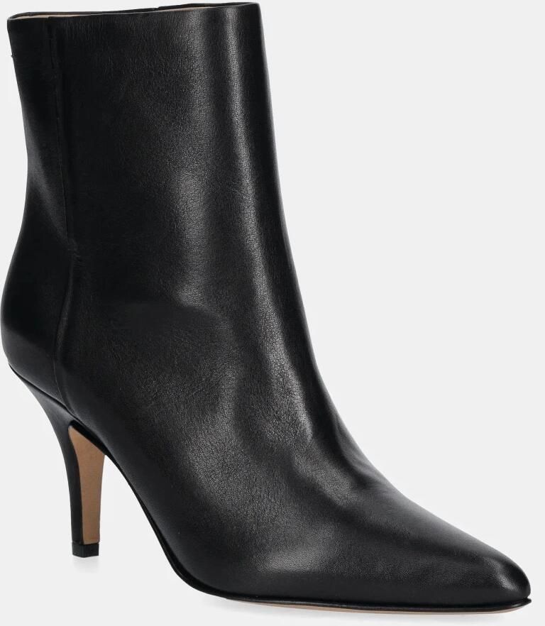 MM6 Maison Margiela Leren enkellaarzen met hakken - Foto 2