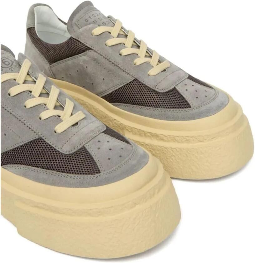 MM6 Maison Margiela Gambetta Leather Sneakers - Foto 2