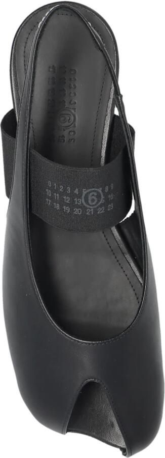 MM6 Maison Margiela Leren Ballerina Flat - Foto 2