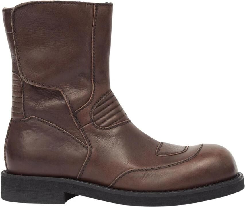 MM6 Maison Margiela Leren Motorlaarzen