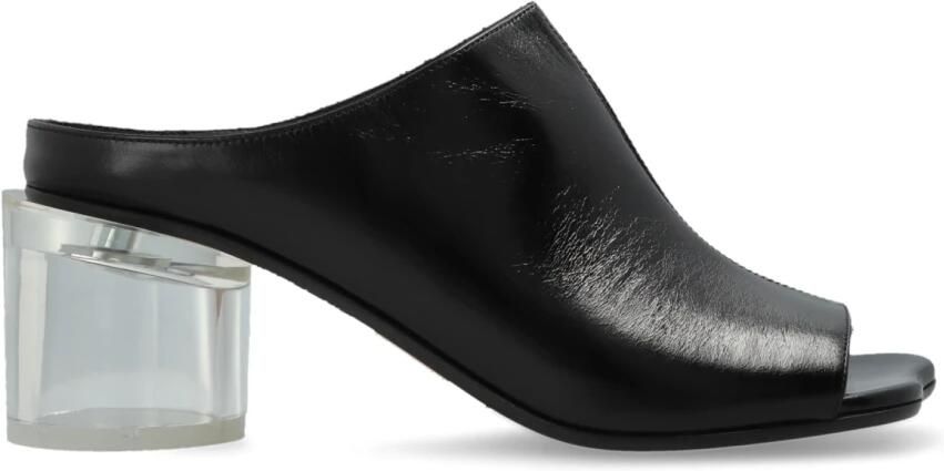 MM6 Maison Margiela Leren Muiltje met Hak