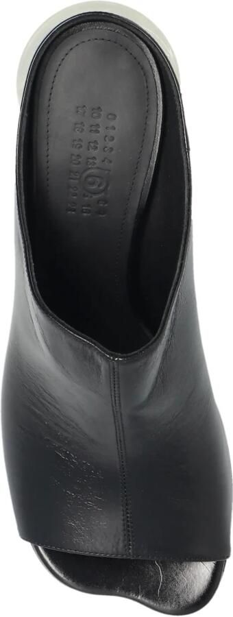 MM6 Maison Margiela Leren Muiltje met Hak - Foto 2