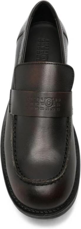 MM6 Maison Margiela Loafers met logo-reliëf - Foto 6