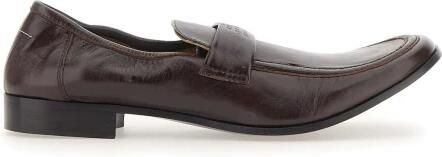 MM6 Maison Margiela Penny Strap Leren Loafers