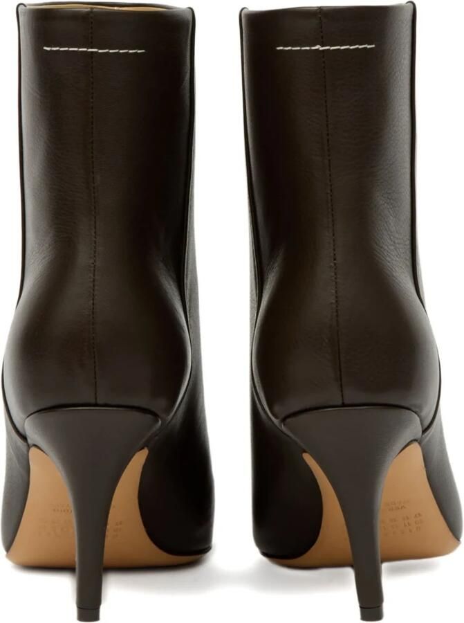 MM6 Maison Margiela Punt Stiletto Enkelboot - Foto 2