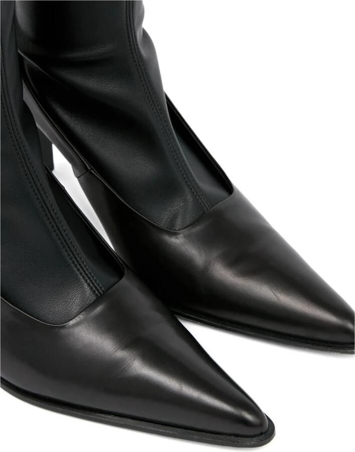 MM6 Maison Margiela Puntige Hoge Laarzen - Foto 2