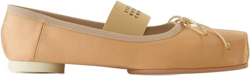 MM6 Maison Margiela Roze Synthetische Ballerina's Amberlight Ronde Neus - Foto 3