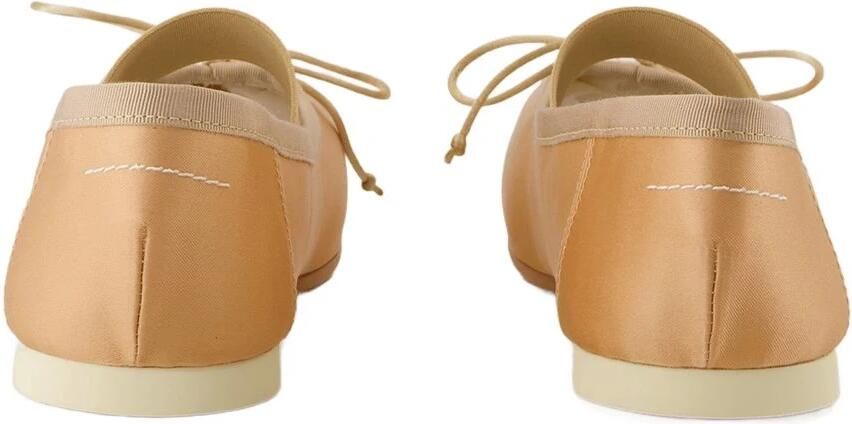 MM6 Maison Margiela Roze Synthetische Ballerina's Amberlight Ronde Neus - Foto 2