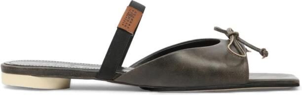 MM6 Maison Margiela Sandaal met strikdetail