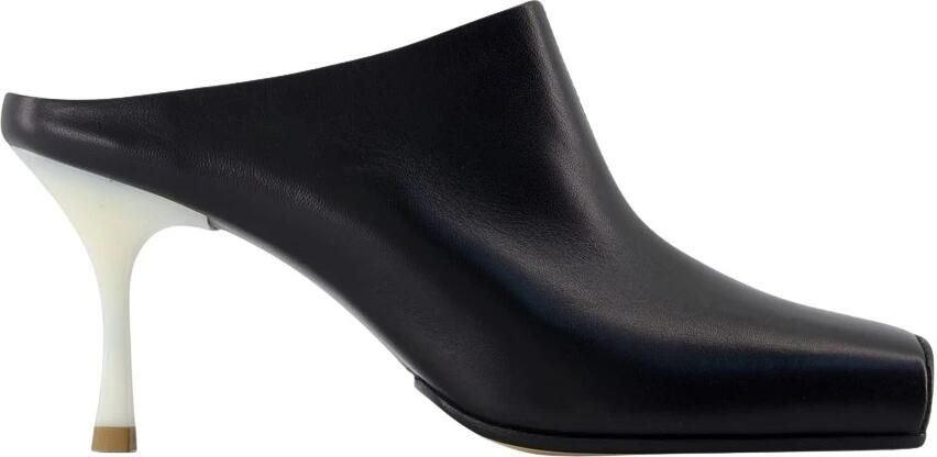 MM6 Maison Margiela Sandalen Leer Zwart