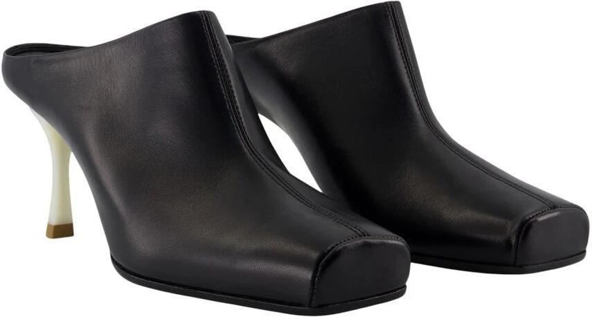 MM6 Maison Margiela Sandalen Leer Zwart - Foto 2