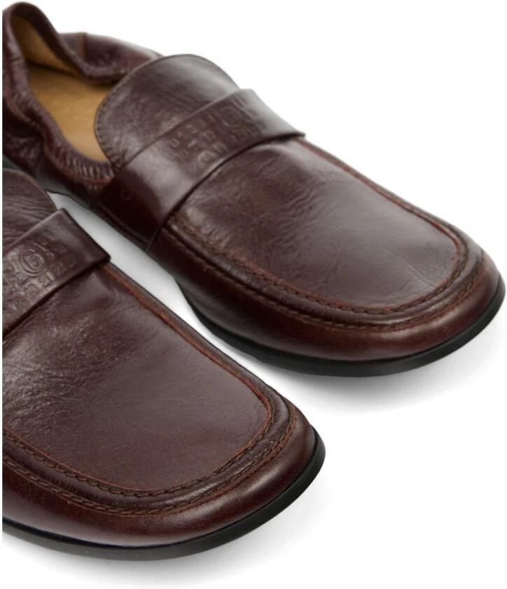 MM6 Maison Margiela Signature Stitching Loafers - Foto 2