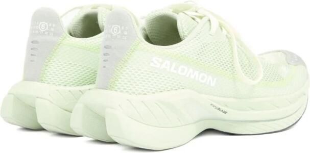 MM6 Maison Margiela Pastelgroene Chunky Sneakers met Handtekening Motief - Foto 2