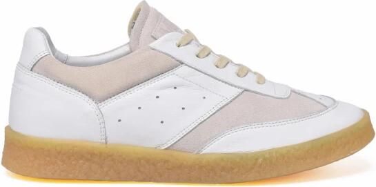 MM6 Maison Margiela Suede en Leren Sneaker