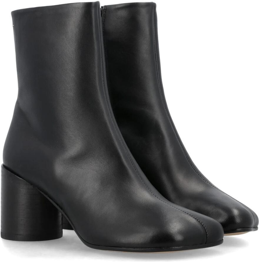 MM6 Maison Margiela Zwarte Gesloten Enkellaars Aw25 - Foto 2
