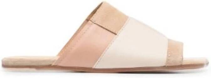 MM6 Maison Margiela Multi Nude Sandalen Pink Dames