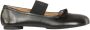 MM6 Maison Margiela Zwarte leren anatomische ballerina's Black Dames - Thumbnail 8