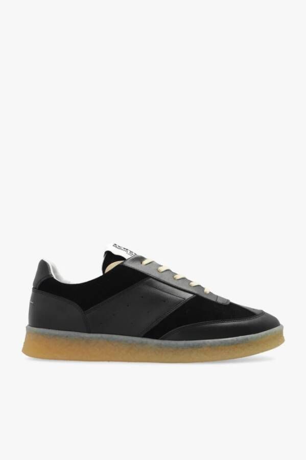 MM6 Maison Margiela Sneakers met logo Zwart Dames