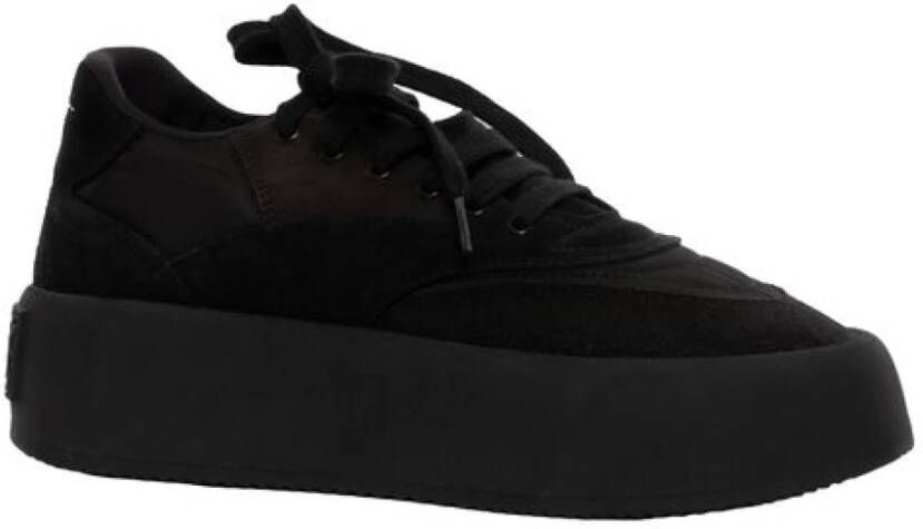 MM6 Maison Margiela Trendy Polyester Sneakers Black Dames