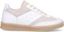 Maison Margiela Minimalistische leren sneakers met gestructureerde zool White Dames - Thumbnail 1