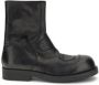 MM6 Maison Margiela Stijlvolle Enkellaarsjes met Ritsdetails - Thumbnail 1