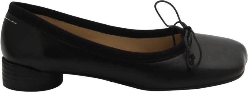 MM6 Maison Margiela Tabi Pumps met strikdetail