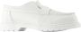 MM6 Maison Margiela Witte Leren Loafers Penton Stijl - Thumbnail 1