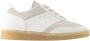 MM6 Maison Margiela Witte LowTop Court Sneakers - Thumbnail 1