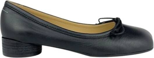 MM6 Maison Margiela Ballet Flats met strik Black Dames