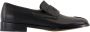 MM6 Maison Margiela Zwarte leren loafers voor heren - Thumbnail 1