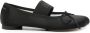 MM6 Maison Margiela Zwarte Satijnen Balletschoenen Ronde neus Strik Black Dames - Thumbnail 33