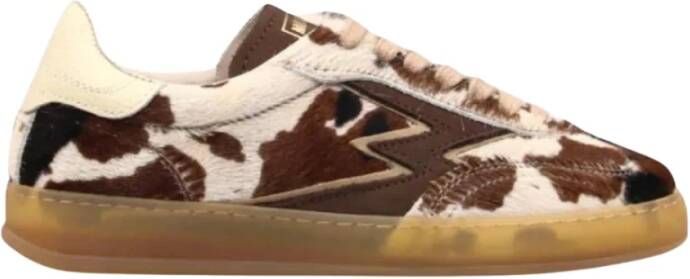 MOA Master OF Arts Bruin Paardenprint Club Deluxe Sneakers