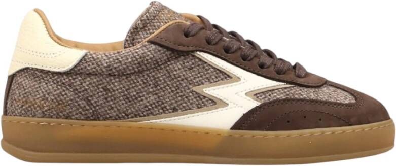 MOA Master OF Arts Bruine Tweed Sneakers met Off-White Details
