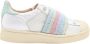 MOA Master OF Arts Fantasy Glitter Witte Sneakers Multicolor Dames - Thumbnail 1
