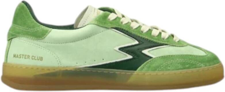 MOA Master OF Arts Groene Sneakers met Mint Details