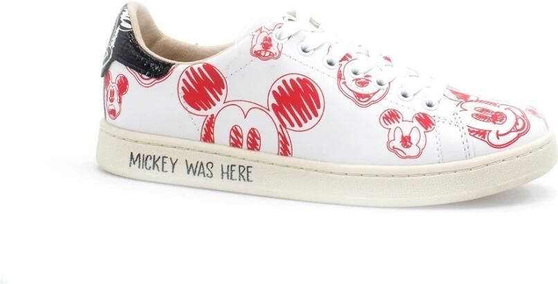 MOA Master OF Arts Mickey Mouse Leather Sneakers