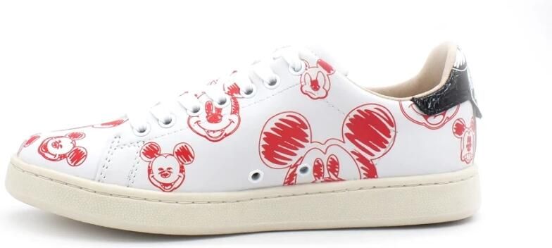 MOA Master OF Arts Mickey Mouse Leather Sneakers - Foto 2