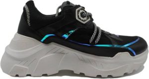MOA Master OF Arts Moderne Dames Lage Top Sneakers Zwart Dames