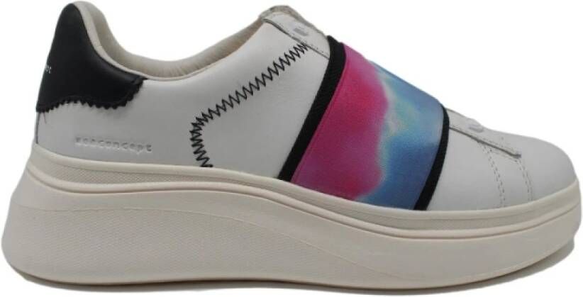 MOA Master OF Arts Multicolor Elastische Sneakers Bianca Stijl Multicolor Dames