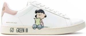 MOA Master OF Arts Moaconcept Mpn03 Sneakers Peanuts Pink Woman Leone Shoes Wit Dames