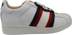 MOA Master OF Arts Zwarte Rode Mickey Mouse Sneakers Wit Dames