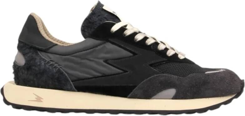 MOA Master OF Arts Zwarte Sneakers Houtskool Hype Black Heren
